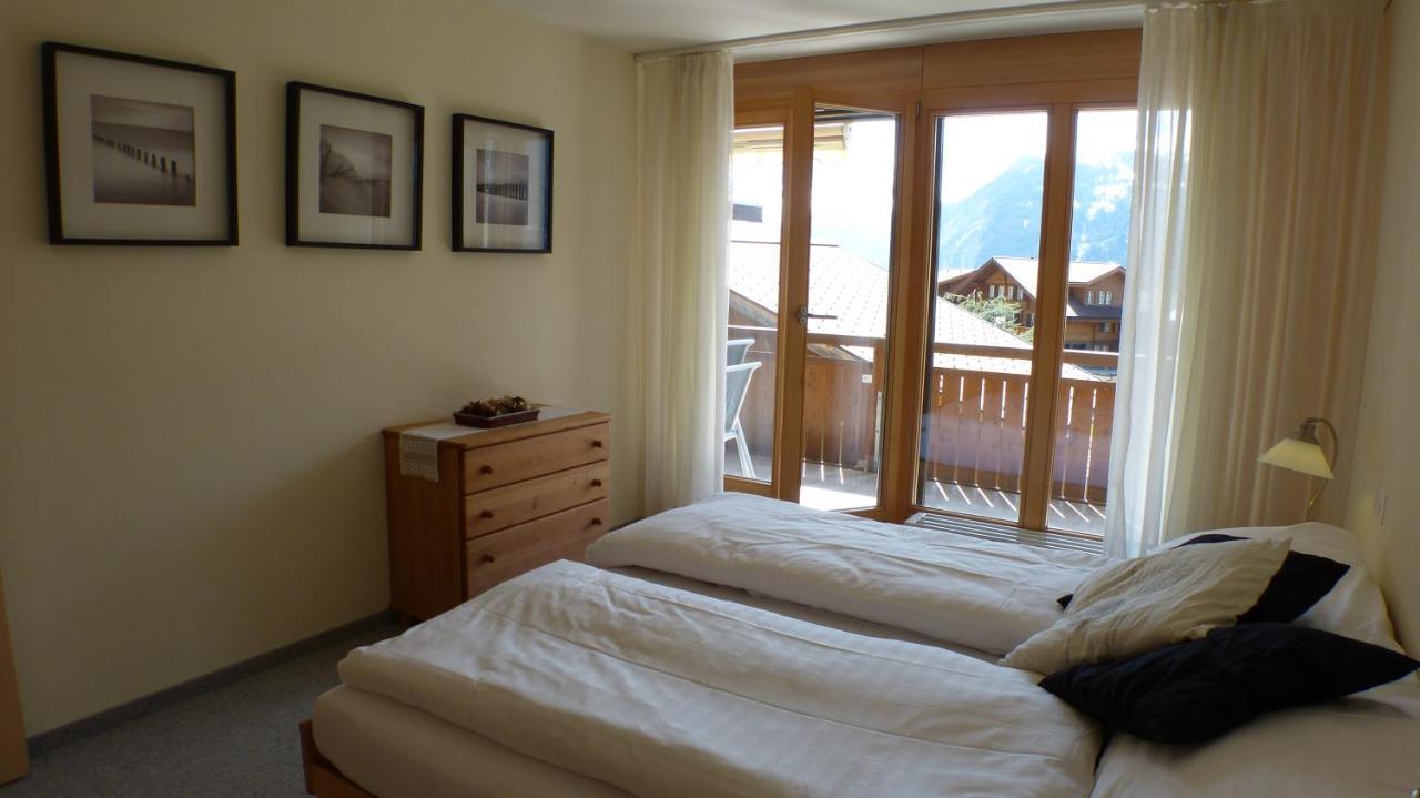 Chalet Bella Vista 3 Apartment Wengen Bagian luar foto